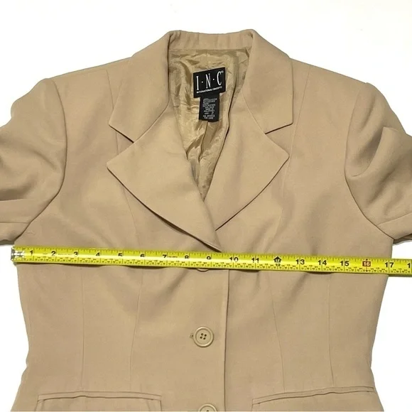 INC International Concept Woman Classic Blazer Size 2 - Picture 9 of 11